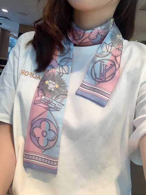 tiwlly姐妹款LV路易威登系列專柜束發(fā)帶/飄帶款！