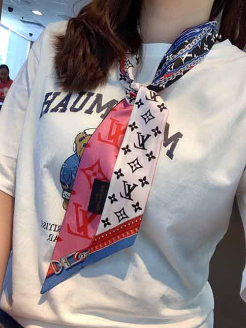 LV新雙層束發帶綁帶.領結.飄帶