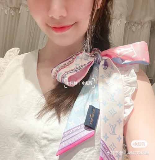 LV新雙層束發(fā)帶綁帶、領結、飄帶！