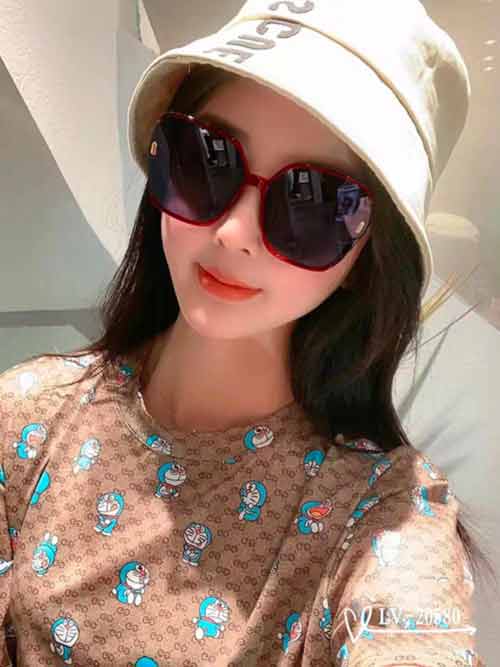 路易威登新款減輕強光太陽鏡，LV明星同款女士太陽鏡圖片