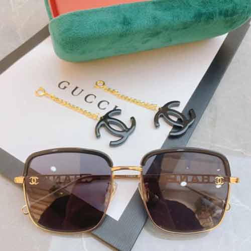 CHANE太陽鏡女潮時尚偏光眼鏡太陽鏡女士百搭太陽眼鏡經典墨鏡