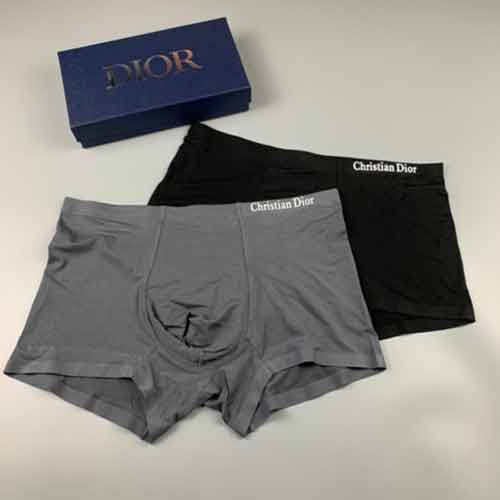 意大利大品牌Dior原單彈力絲滑男士平角褲內(nèi)褲