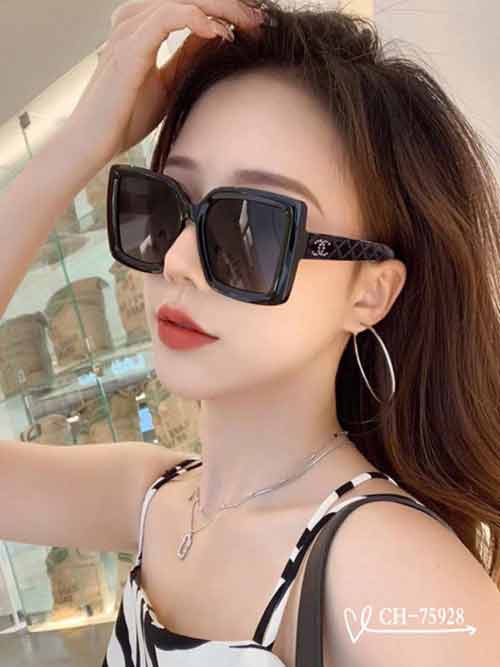 CHANEL太陽眼鏡女 潮經典黑色女士墨鏡