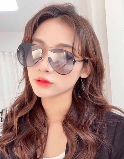 Gucci太陽鏡女新款品牌防紫外線偏光大框高等感ins墨鏡