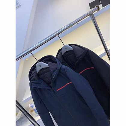 官網同步款專柜~PD大紅條高等90%白鴨絨男裝