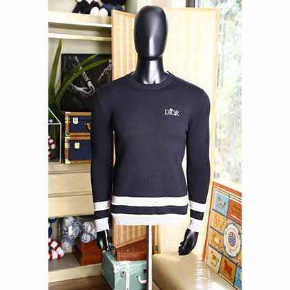 Dior迪奧秋冬新品加厚毛衣，休閑時尚圓領打底