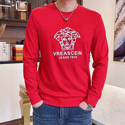 范思哲新品牌大Logo元素秋冬新款打底衫