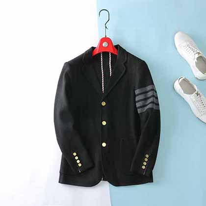 Thom 湯姆秋冬秀場男士商務(wù)休閑高奢系列羊毛針織西裝外套