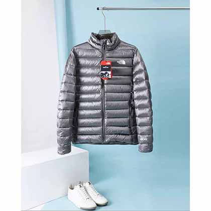 TNF北面原單秋冬系列男士經典戶外超輕薄超蓬松防水立領羽絨夾克