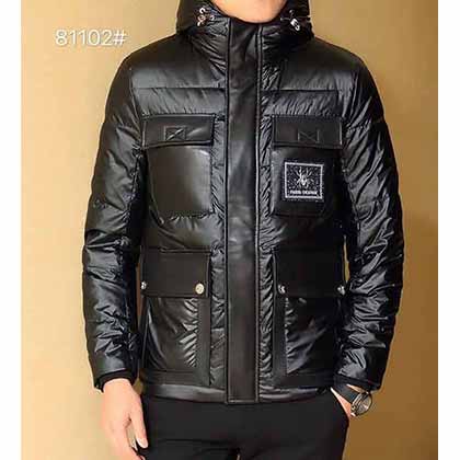 迪奧法國冬款高等時裝休閑長款綿羊皮拼接羽絨服