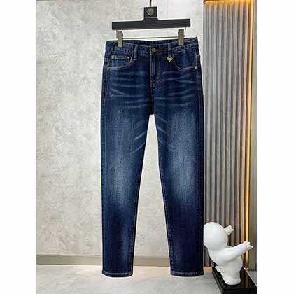 唯品會(huì)lv新款秋冬男士牛仔褲大品