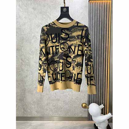 廣東省大品牌網lv 2023秋冬新品男士羊毛針織衫