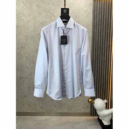 Zegna杰尼亞官網同款經典基本款長袖襯衫