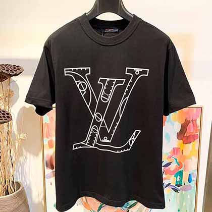 lv的t恤 春夏Lv X NBA超級限量聯名大lv印花短袖T恤