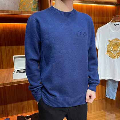 男士羊毛衫哪個牌子好？迪奧早秋新款男士長袖羊毛衫
