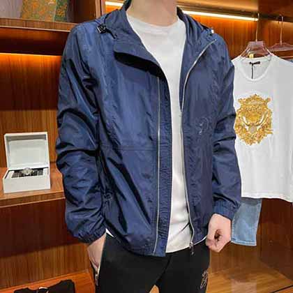 迪奧經典版型男士夾克外套，防風防水