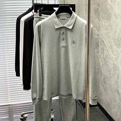 羅意威AW秋冬新品時(shí)尚休閑翻領(lǐng)襯衣