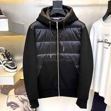 TB高等定制早秋新品拼接羽絨服夾克外套！