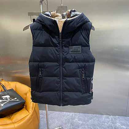 歐洲站冬季大品牌男立領修身馬甲 巴寶莉羽絨服背心馬夾外套潮牌