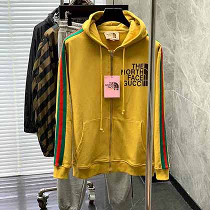 GUCCI 古奇 Th Nrth Fac北面聯名款時尚休閑衛衣