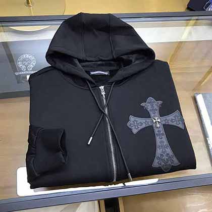 克羅新款男士長袖上衣高等大品牌歐洲站男士運動休閑加絨外套