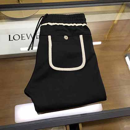 大品牌外貿羅意威衛褲男春秋冬季寬松休閑束口褲子