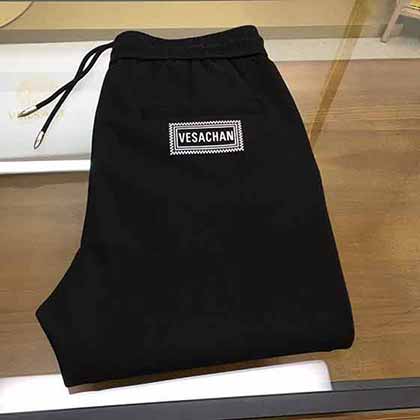 范思男士休閑褲秋冬厚款男褲商務免