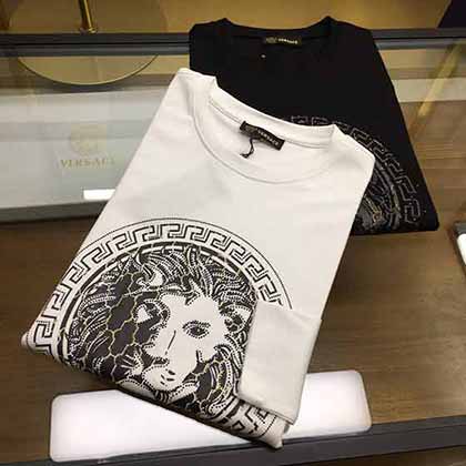 范思哲男t恤，高版本時尚歐貨套頭T恤