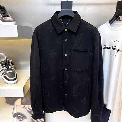 Lv秋冬新品羊毛呢夾克外套，時尚感呼之欲出！