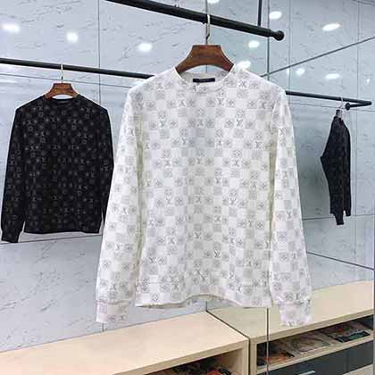 LuisVuittn 路易威登復古高街風格時尚套頭打底衛衣