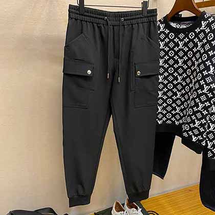 BBR輕奢大品牌工裝男褲 巴寶莉秋冬彈力顯高舒適耐磨休閑褲