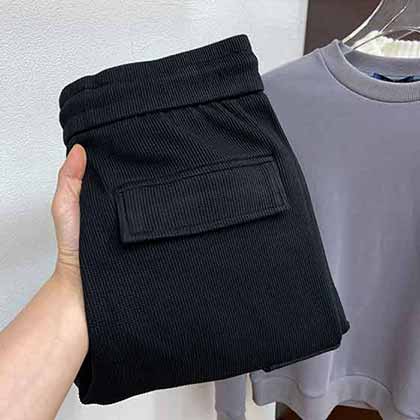 秋季新品大品牌男裝LOEWE時尚經典款式簡潔大氣休閑衛褲