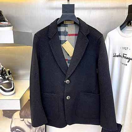 高等大品牌男羽絨服商務休閑BBR巴寶莉白鴨絨保暖外