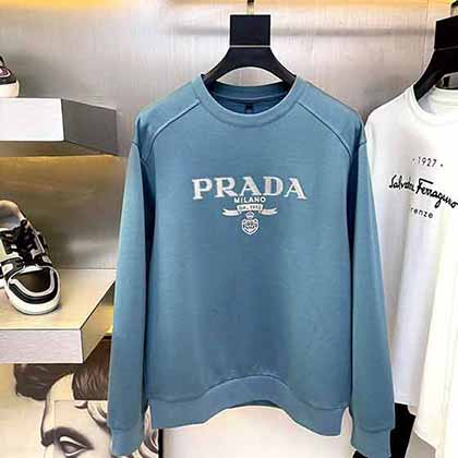 普拉秋冬新品百搭時尚圓領衛(wèi)衣