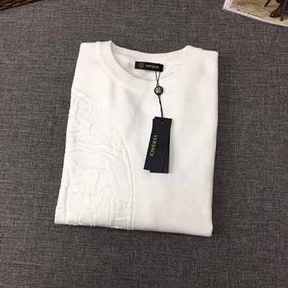 秋季VRSAC范思哲長袖t恤男士圓領時尚高等大品牌打底衫韓版衛衣