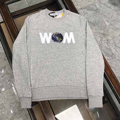 國際大品牌國際品牌男裝 MNCLR 蒙口秋季圓領高等男士衛衣