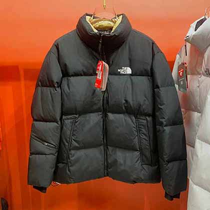 歐洲站大品牌休閑立領防風外套 北面高等時尚男士羽