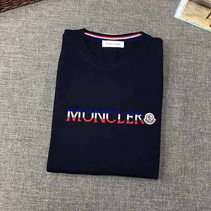 Mnclr蒙口男士長袖羊毛衫，男士休閑圓領(lǐng)羊毛衫/毛衣