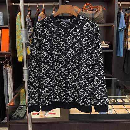 LV路易威登限定經典版系列秋季新款長袖衛衣