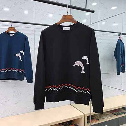 Thm Brwn湯姆·布朗秋冬新品鯨魚套頭衛衣