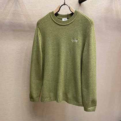 秋冬新款大品牌男士長袖上衣歐洲站Cline高等刺繡圓領衛衣