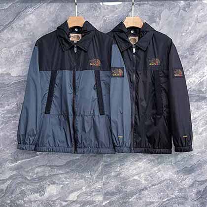 北面UCCI聯名拼接沖鋒衣外套北面的新款外套