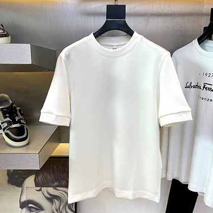 蒙口秋冬款進口定制空氣層混合棉打底衫