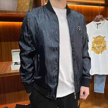 上海大品牌網早秋新款迪奧男士夾克外套，經典夾克！