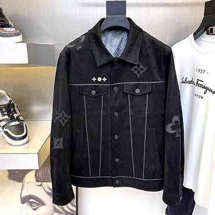 什么是Lv、ss秋冬新品，仿鹿皮絨翻領外套