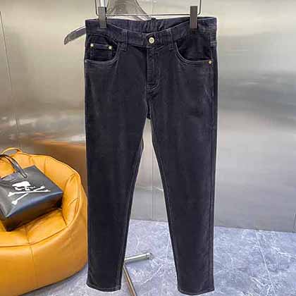 Armani阿瑪尼燈芯絨加厚實體店極品休閑褲西褲