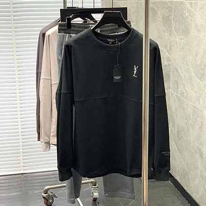 Saint Laurnt 圣羅蘭秋冬新品時尚休閑圓領衛衣