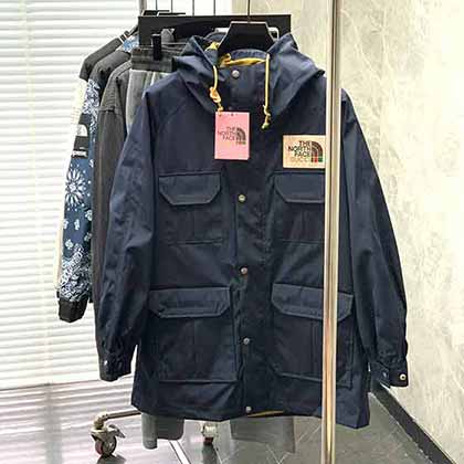 GUCCI 古奇 Th Nrth Fac北面 聯名款時尚休閑外套