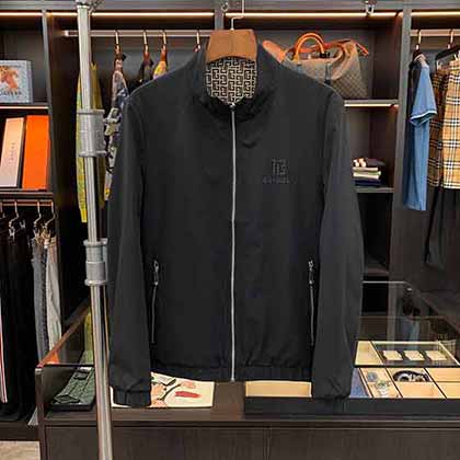 范思哲高等成衣外套，原版五金按扣雙面夾克