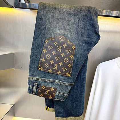 潮物推存！LV家時尚男牛仔褲，秋季經典